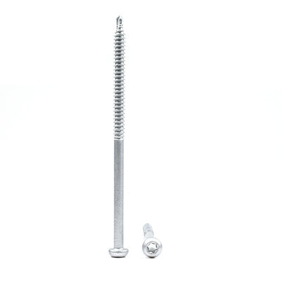 St6.3*125mm Bimetal Galvanised Pan Head Torx Self Drilling Screws Customized Support