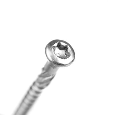 Plain Stainless Steel A2 Decking Screws Trim Head Torx Chipboard Screw ISO Standard