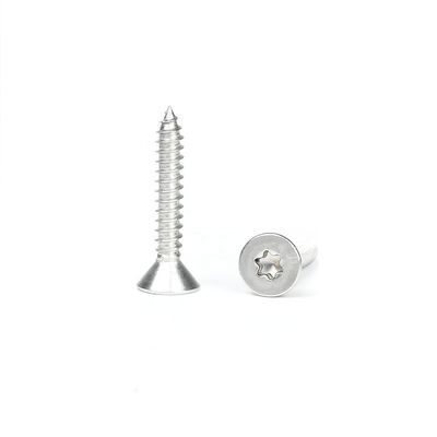 Metric Stainless Steel ST4.8*30mm Flat Torx Head Self-Tapping Screws Sus316 Sharp Point Self Drilling Tapping Screw