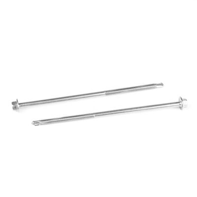 Wood Structure Self Drilling Screws ST5.5x140 with Partial Thread in Ruspert Finish