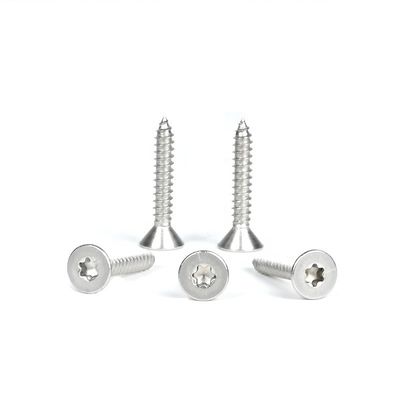 Metric Stainless Steel ST4.8*30mm Flat Torx Head Self-Tapping Screws Sus316 Sharp Point Self Drilling Tapping Screw