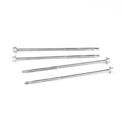 Wood Structure Self Drilling Screws ST5.5x140 with Partial Thread in Ruspert Finish