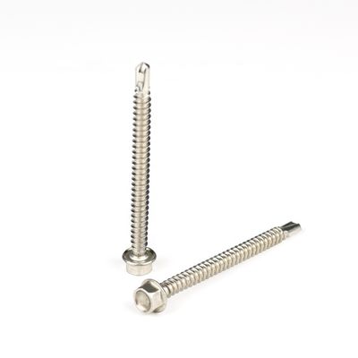 Black Sus316 Hex Head Screws Customized Support for Stainless Steel Self Drilling Screws