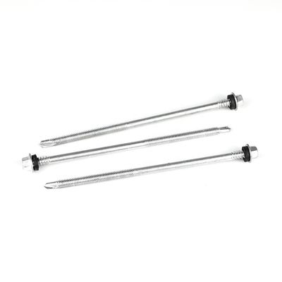Stainless Steel Unitek Flange Hex Head Bi Metal Roof Sandwich Panel Screw With Epdm Washer