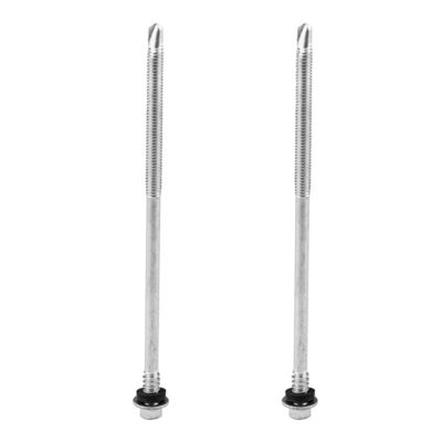 Stainless Steel Unitek Flange Hex Head Bi Metal Roof Sandwich Panel Screw With Epdm Washer