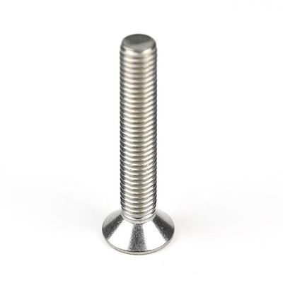 Stainless Steel Flat Machine Screw DIN 7991 Hex Socket Screws with Customized Support