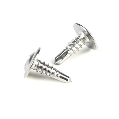 Phillips Wafer Head Self Drilling Screws Stainless Steel 410 M4.2x13mm GB Standard