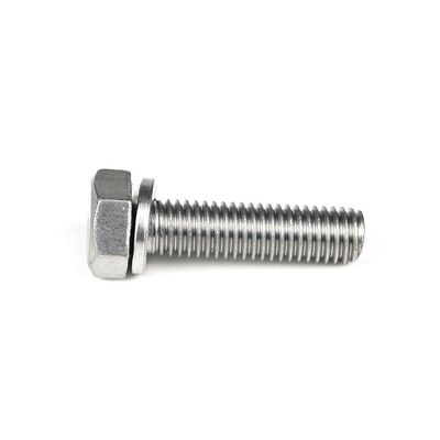 Contact Customer Service for Customized Stable A2 Machine Screws M8x32 Mm Hexagon SEMS