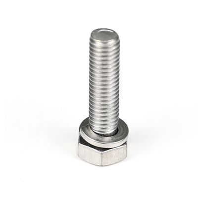 Contact Customer Service for Customized Stable A2 Machine Screws M8x32 Mm Hexagon SEMS