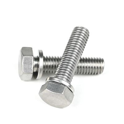 Contact Customer Service for Customized Stable A2 Machine Screws M8x32 Mm Hexagon SEMS