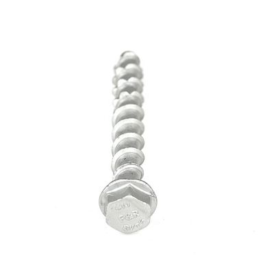 Carefully Crafted M8x75mm Flange Hexagon Head Concrete Screws Stainless Steel 410