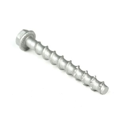 Carefully Crafted M8x75mm Flange Hexagon Head Concrete Screws Stainless Steel 410