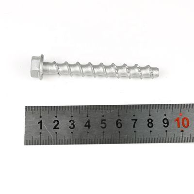 Carefully Crafted M8x75mm Flange Hexagon Head Concrete Screws Stainless Steel 410