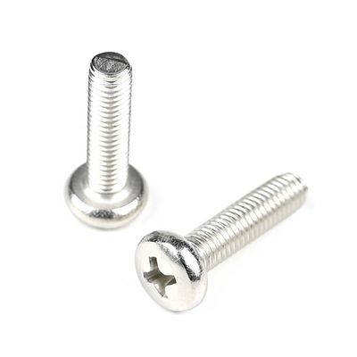 Easy Installation M5 X 20mm Pan Head DIN 7985 Phillips Pan Screws for Commodity Shelf