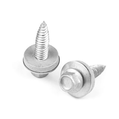 Wood Fastening Bi Metal Self Taping Hex Head Gypsum Screws 6x25 for Heavy-Duty Usage