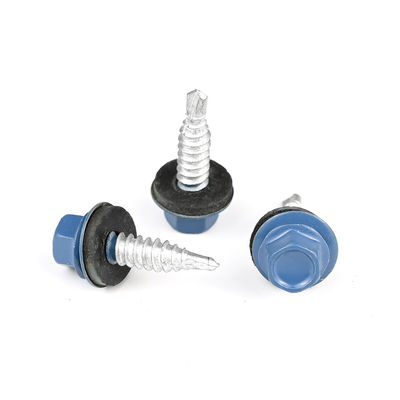Guaranteed Custom A2 SS Bi Metal Drilling Screw with Hex Flange and Self Drilling Feature