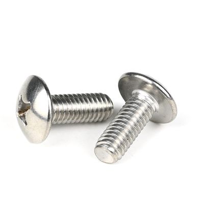 Long M6 X 16 Phillips Truss Head Machine Screws For Kitchen Hood With Ruspert Finish