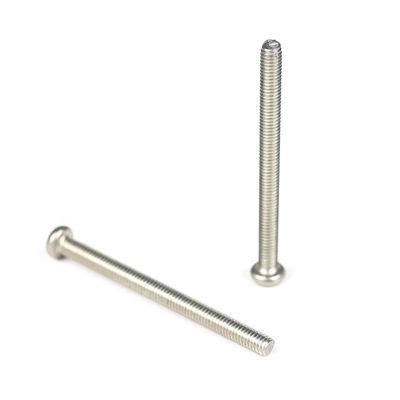 Customized M4x50mm Pan Head Phillips Machine Screws For Gas Stove with Ruspert Finish