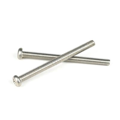 Customized M4x50mm Pan Head Phillips Machine Screws For Gas Stove with Ruspert Finish
