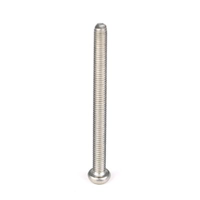 Customized M4x50mm Pan Head Phillips Machine Screws For Gas Stove with Ruspert Finish