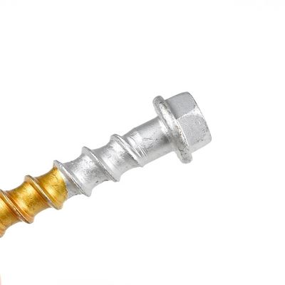 ZINC Finish M6 Hex Washer Head Concrete Screw for Heavy Duty Applications