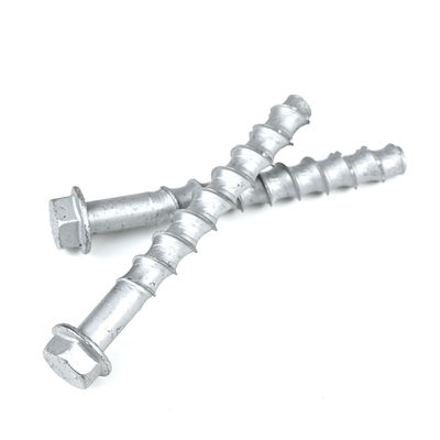 Payment term T/T GB Standard M12x125mm Flange Hex Head Concrete Anchors Concrete Screw