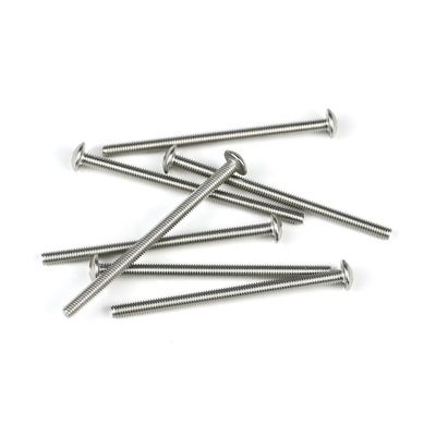 ISO Standard ZINC Finish M4 Button Phillips Head Machine Screw 65mm Stainless Steel SS304
