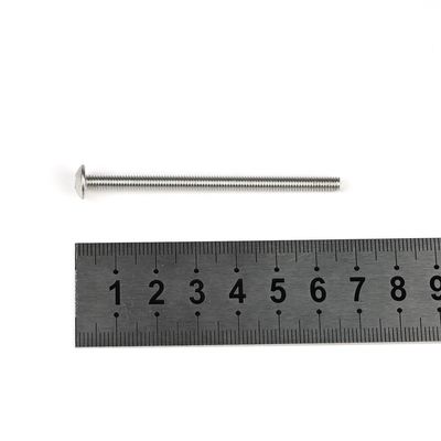 ISO Standard ZINC Finish M4 Button Phillips Head Machine Screw 65mm Stainless Steel SS304