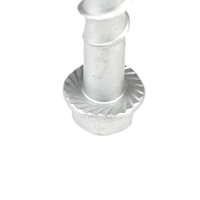 Hex Flange Drive Carbon Steel M12x100mm Concrete Screws for Heavy Duty Applications