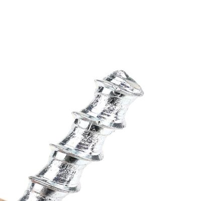 Carbon Steel White Zinc Plated Hex Socket Flat Head Self Drilling Masonry Concrete Screws M8 50mm