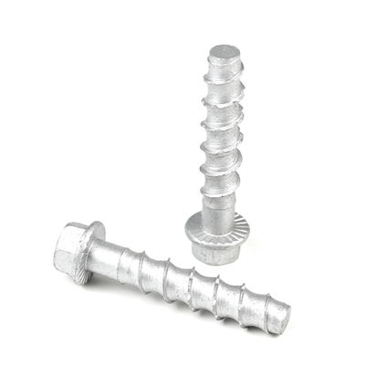 Temporary Support System Installation M10 Hex Steel Self Tapping Concrete Anchor Bolts