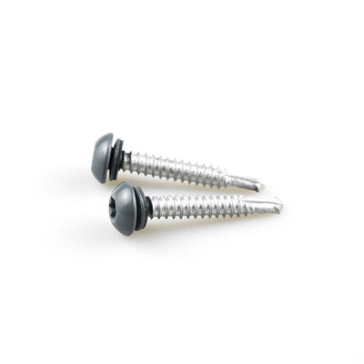 Metric Torx Pan Head Self Drilling Tapping Screw Stainless Steel Bimetal Screw With Epdm Washer