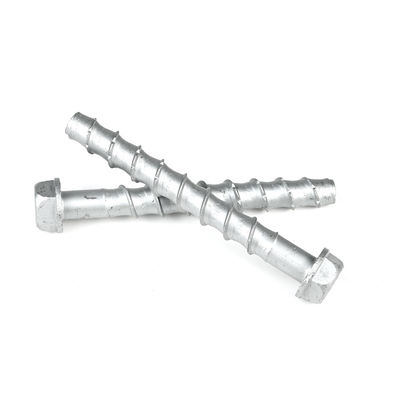 ZINC Finish Multifunction Stainless Steel Fixings 150mm M8 300mm Concrete Screws For Bridges