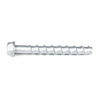 ZINC Finish Multifunction Stainless Steel Fixings 150mm M8 300mm Concrete Screws For Bridges