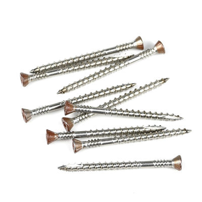 SS316 Brown Painted Countersunk Torx Head Wood Chipboard Screw for Drywall Construction