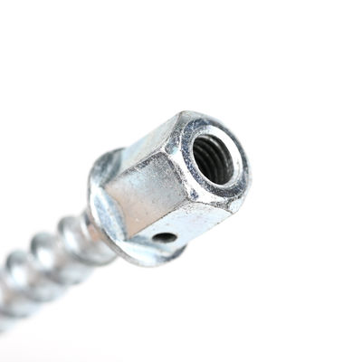 Rail Traffic M10 80mm Plating Thread Rod Flange Hex Tornillos De Anclaje Concrete Screw Anchor For Heating Ventilation System
