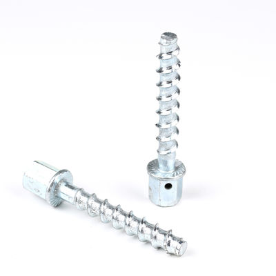Rail Traffic M10 80mm Plating Thread Rod Flange Hex Tornillos De Anclaje Concrete Screw Anchor For Heating Ventilation System