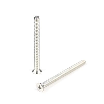 Metric SUS316 M5 Machine Screw 70mm Flat Phillips Din965 for Solar Water Heater Easy