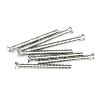 Metric SUS316 M5 Machine Screw 70mm Flat Phillips Din965 for Solar Water Heater Easy