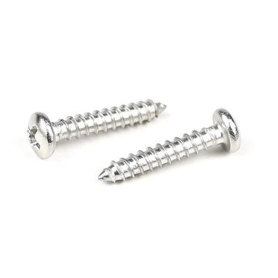 Pan Head Phillips Wood Screws in 304 Stainless Steel for Wood Guardrail Construction