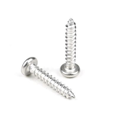 Pan Head Phillips Wood Screws in 304 Stainless Steel for Wood Guardrail Construction
