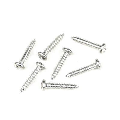 Pan Head Phillips Wood Screws in 304 Stainless Steel for Wood Guardrail Construction
