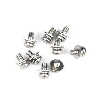 Metric M4 X 12mm Pan Head Phillips Machine Screws for Solar Water Heater Installation