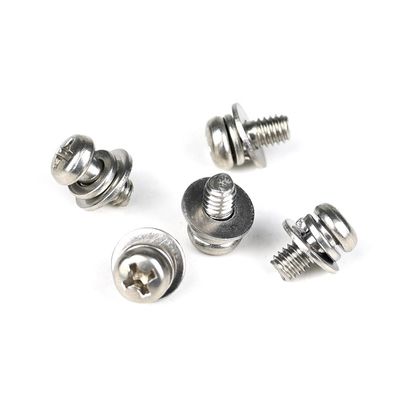 Metric M4 X 12mm Pan Head Phillips Machine Screws for Solar Water Heater Installation