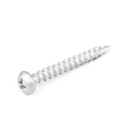 Metric GB Standard Ss410 Stainless Steel Type 17 Decking Screws 4.1x35 Small Phillips
