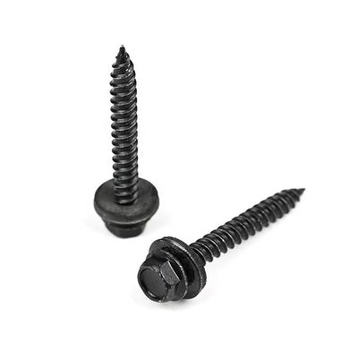 ZINC Finish Flange Hex Head Wood Screw for Wooden Building Materials and Structures