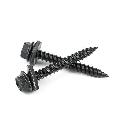 ZINC Finish Flange Hex Head Wood Screw for Wooden Building Materials and Structures