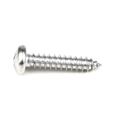 100% QC Tested 304 Stainless Steel Pan Head Self Tapping Screw 8 X20 with Square Drive