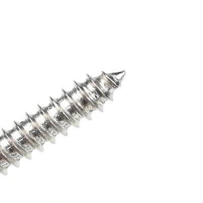 100% QC Tested 304 Stainless Steel Pan Head Self Tapping Screw 8 X20 with Square Drive