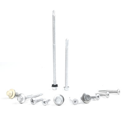 Sale Bi Material Hex Csk Pan Head Washer Self Drilling Screw with Washer 100% QC Tested